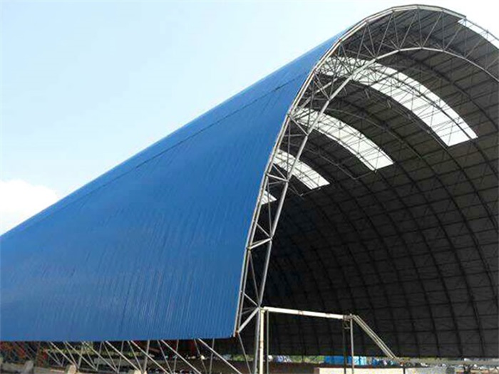 临河国电安庆电厂干煤棚网架