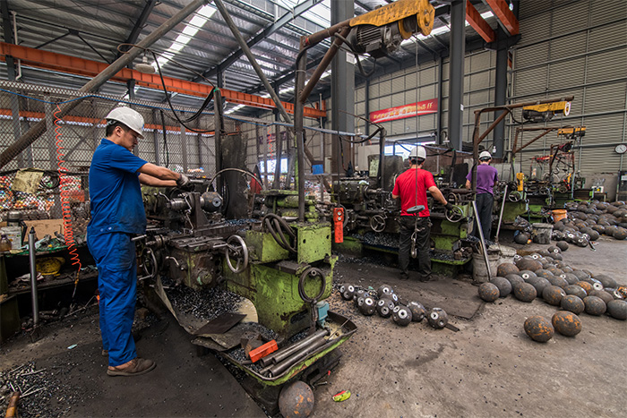 临河网架配件车间